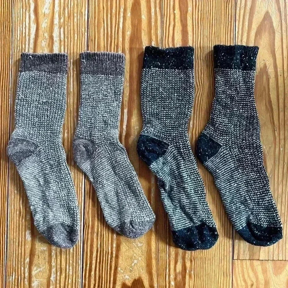 knitted socks bundle of two - Picture 1 of 7